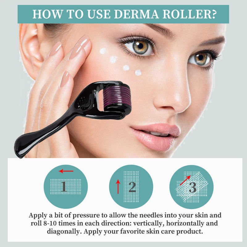 Titanium Derma Roller 540 Needles