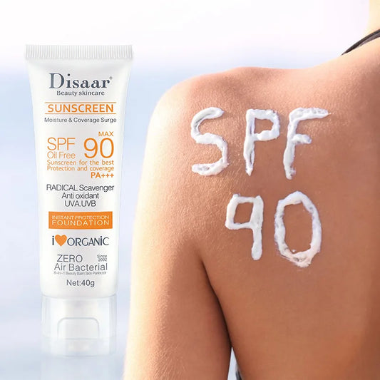 SPF 90+ Sunscreen Cream – Face & Body