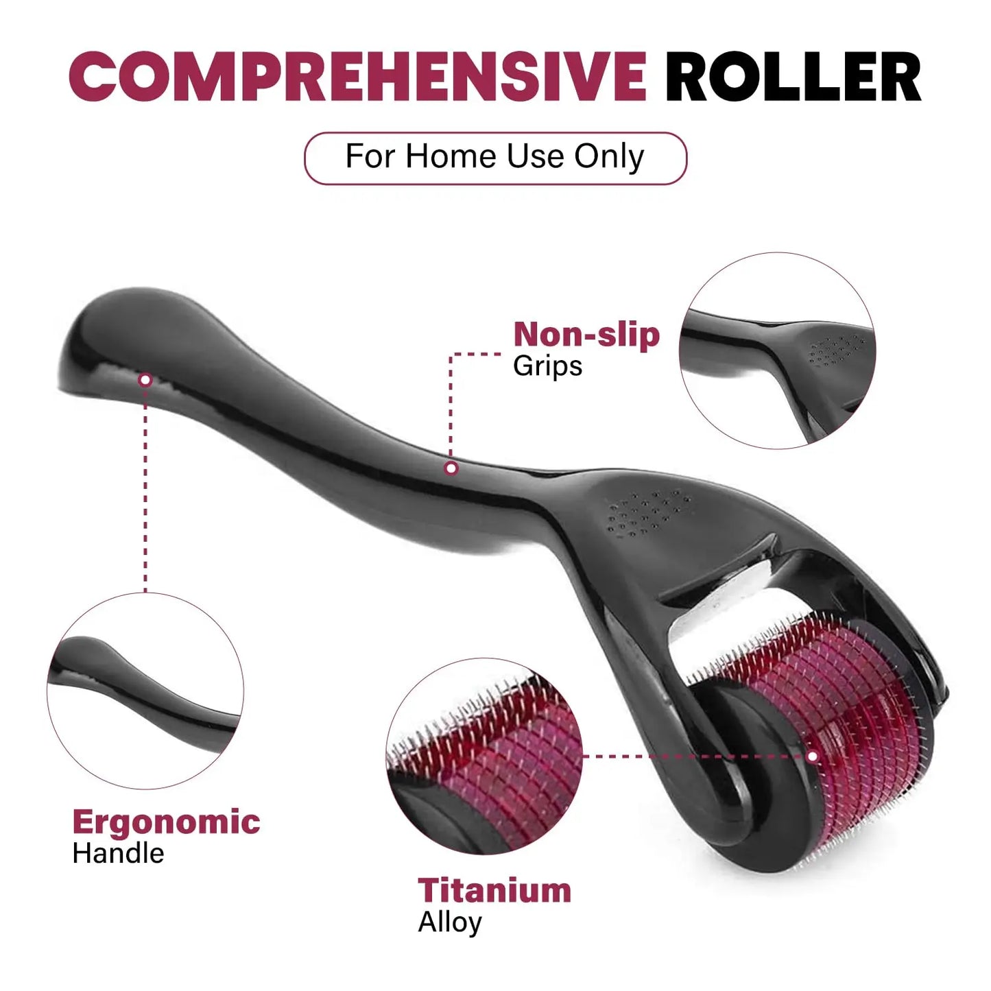 Titanium Derma Roller 540 Needles