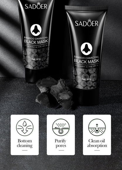 Bamboo Charcoal Black Mask (60g)