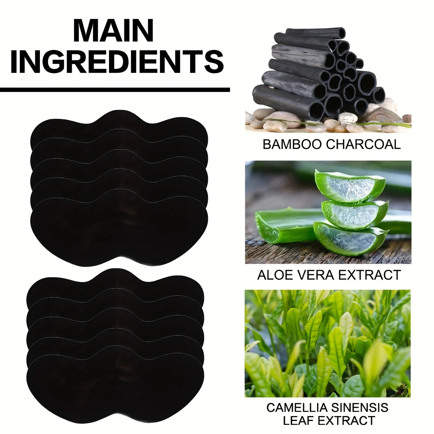 Nose Pore Cleansing Strips (10–100pcs)