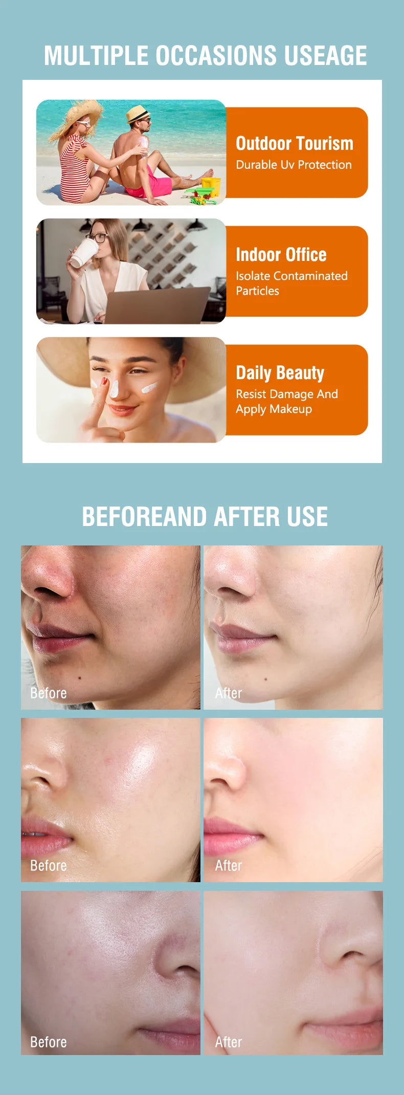 SPF 90+ Sunscreen Cream – Face & Body