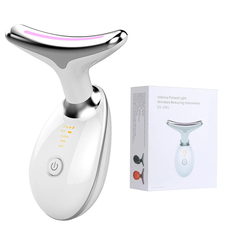 7-Color LED Face & Neck Sculpting Massager