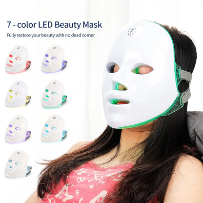LED Photon Therapy Face Mask (7 Colors)