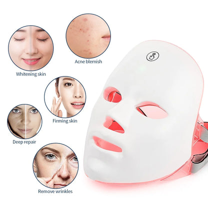 LED Photon Therapy Face Mask (7 Colors)