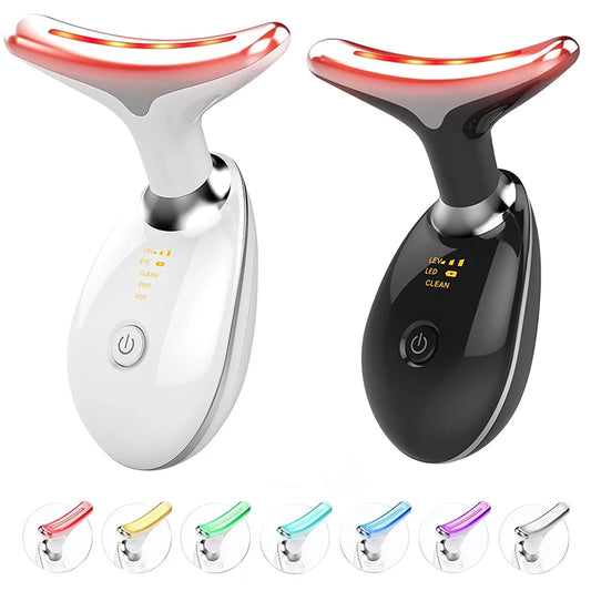 7-Color LED Face & Neck Sculpting Massager