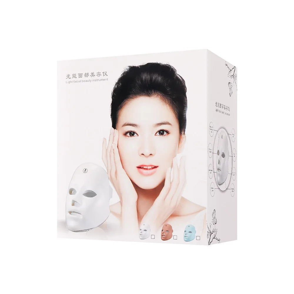 LED Photon Therapy Face Mask (7 Colors)