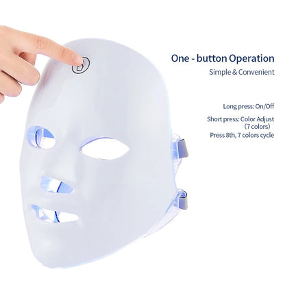 LED Photon Therapy Face Mask (7 Colors)
