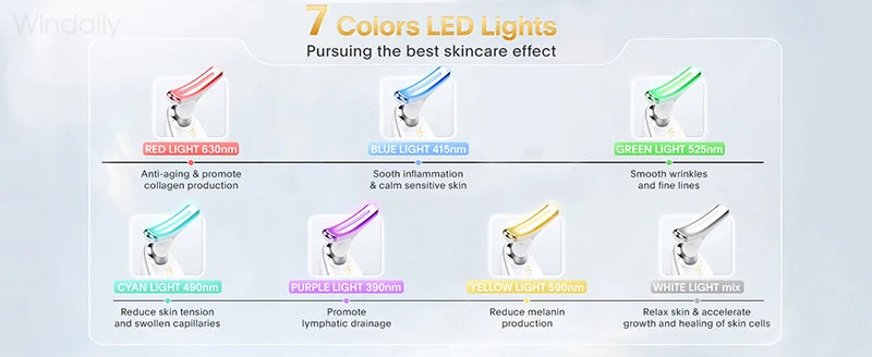 7-Color LED Face & Neck Sculpting Massager
