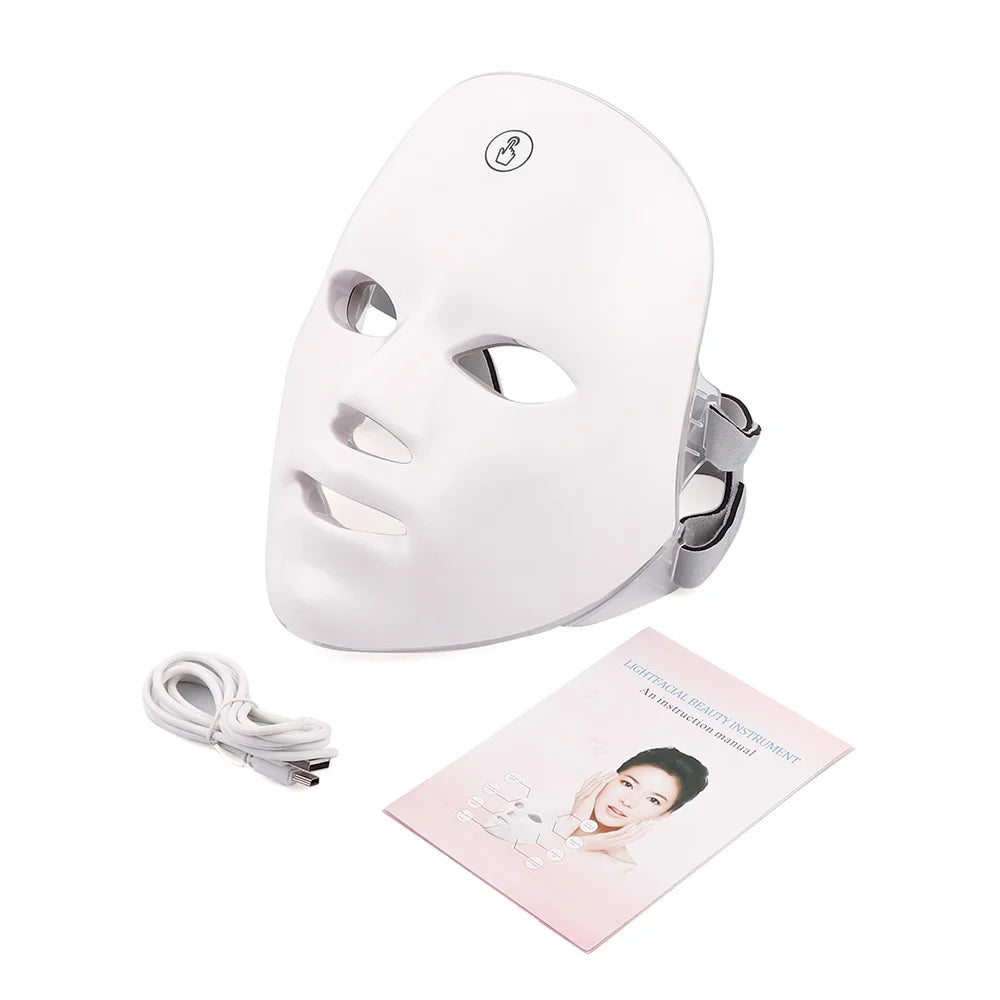 LED Photon Therapy Face Mask (7 Colors)