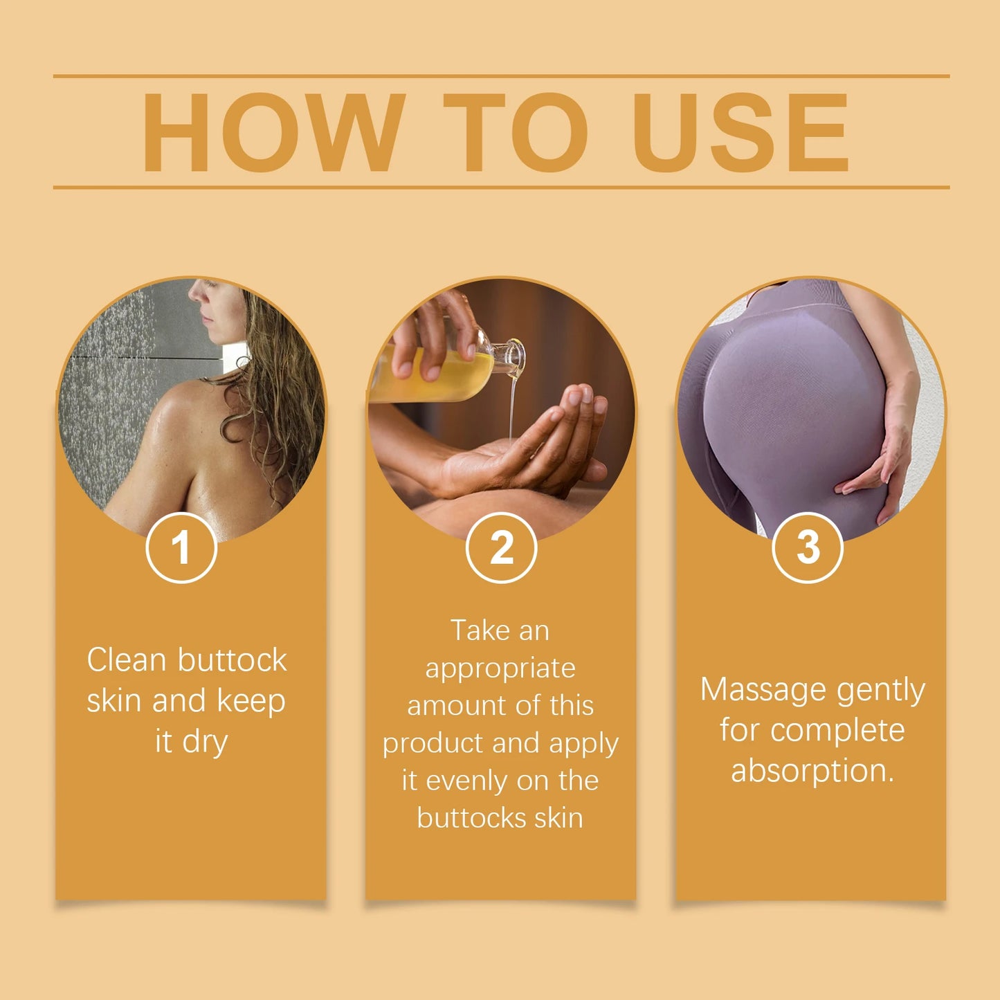 Butt Enhancement Oil – Firming & Nourishing